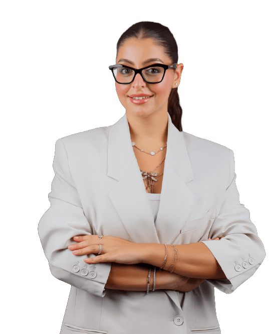 Portrait of Layal Ayoub, founder of Amalya.